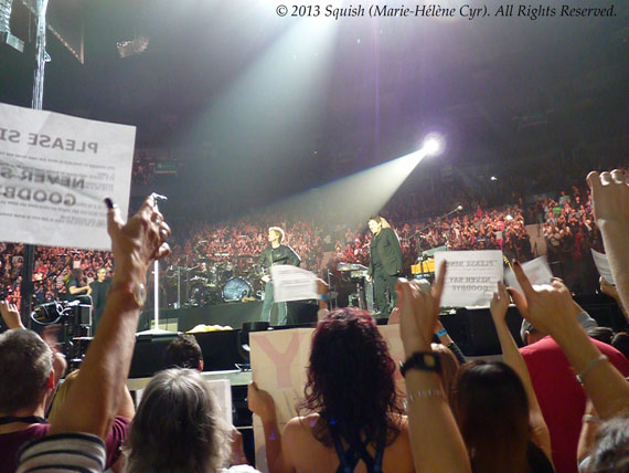 Spectacle de Bon Jovi au Centre Bell, Québec, Canada (8 novembre 2013)